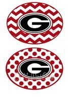 Georgia Bulldogs Car Decals
