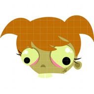 Zombie Head Clip Art N4
