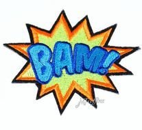Comic Book Words Bam
