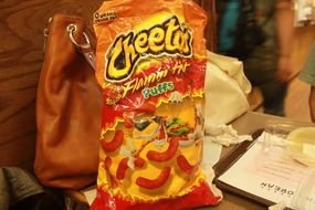 Flamin Hot Cheetos drawing