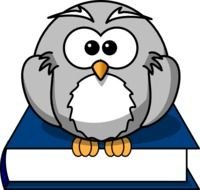 Owl Book Clip Art N7