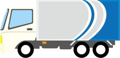 Courier Van Clip Art