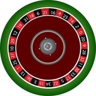 Roulette Wheel Clip Art N3