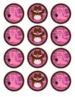 Printable Cupcake Toppers