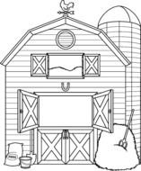 Barn drawing
