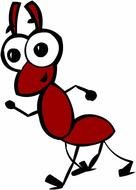 Ant Clip Art drawing