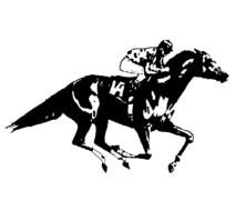 Race Horse Racing Clip Art N42