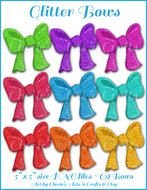 Blue Cheer Bow Clipart drawing