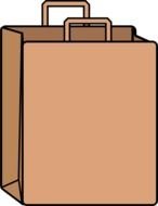 Ä°llustration of Paper Shopping Bag