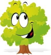 Happy Tree Cartoon