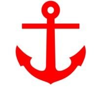 Red Anchor Clip Art N6