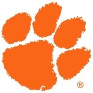 Clemson Tiger Paw Clip Art N6