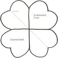 Crazy Clip Art Heart Pattern drawing