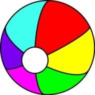 Beach Ball Clip Art N86