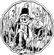 Scarecrow Wizard Of Oz Clip Art N5