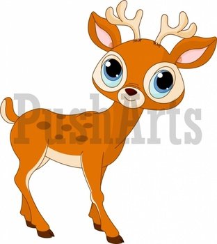 Cartoon Deer N7