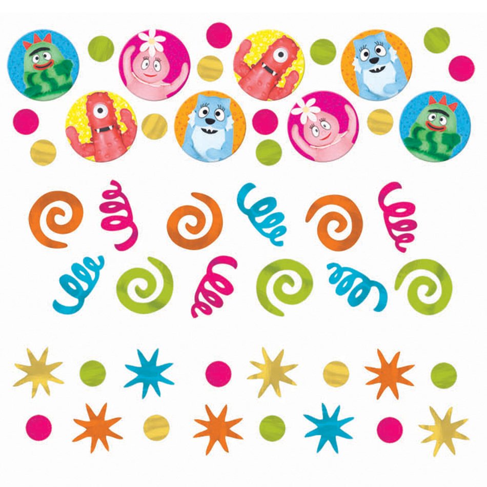 Birthday Confetti Clip Art N4