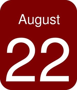 August Clip Art N9