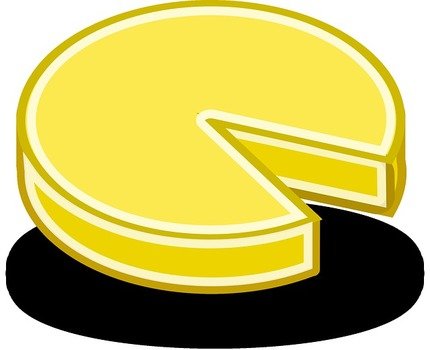 Cheese Wheel Clip Art N5