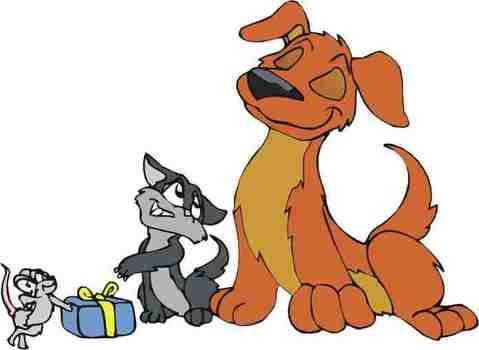 Cat Dog Cartoon N3