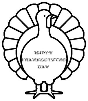 Thanksgiving Turkey Coloring Pages Printables
