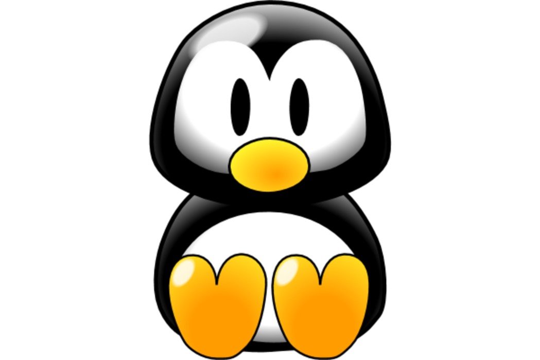 little penguin as a picture for clipart