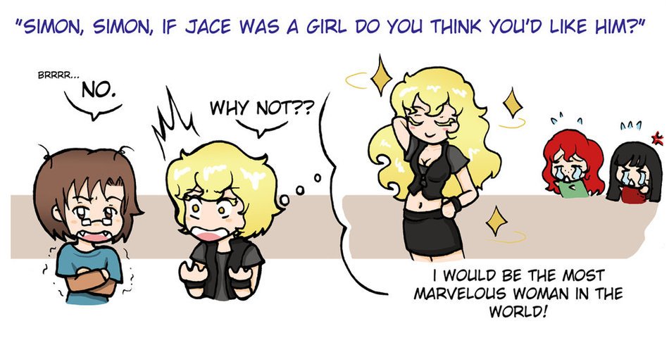 Mortal Instruments Funny drawing