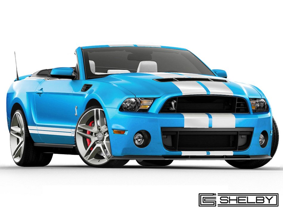 Shelby GT500 drawing