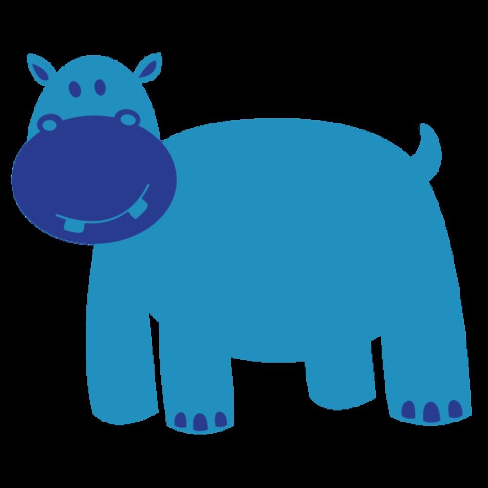 Toy Colorful Animal Hippo Coloring Book Colouring YouTube Facebook