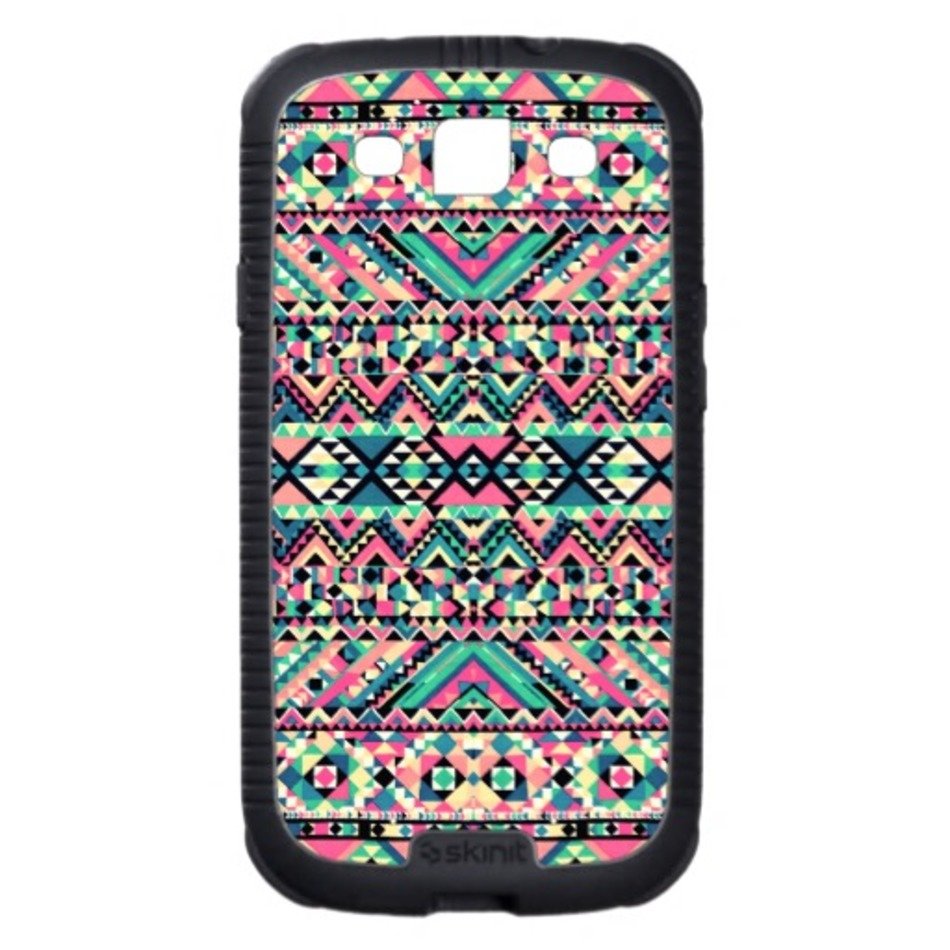 Turquoise Aztec Tribal Patterns