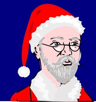 Santa Public Domain Clip Art