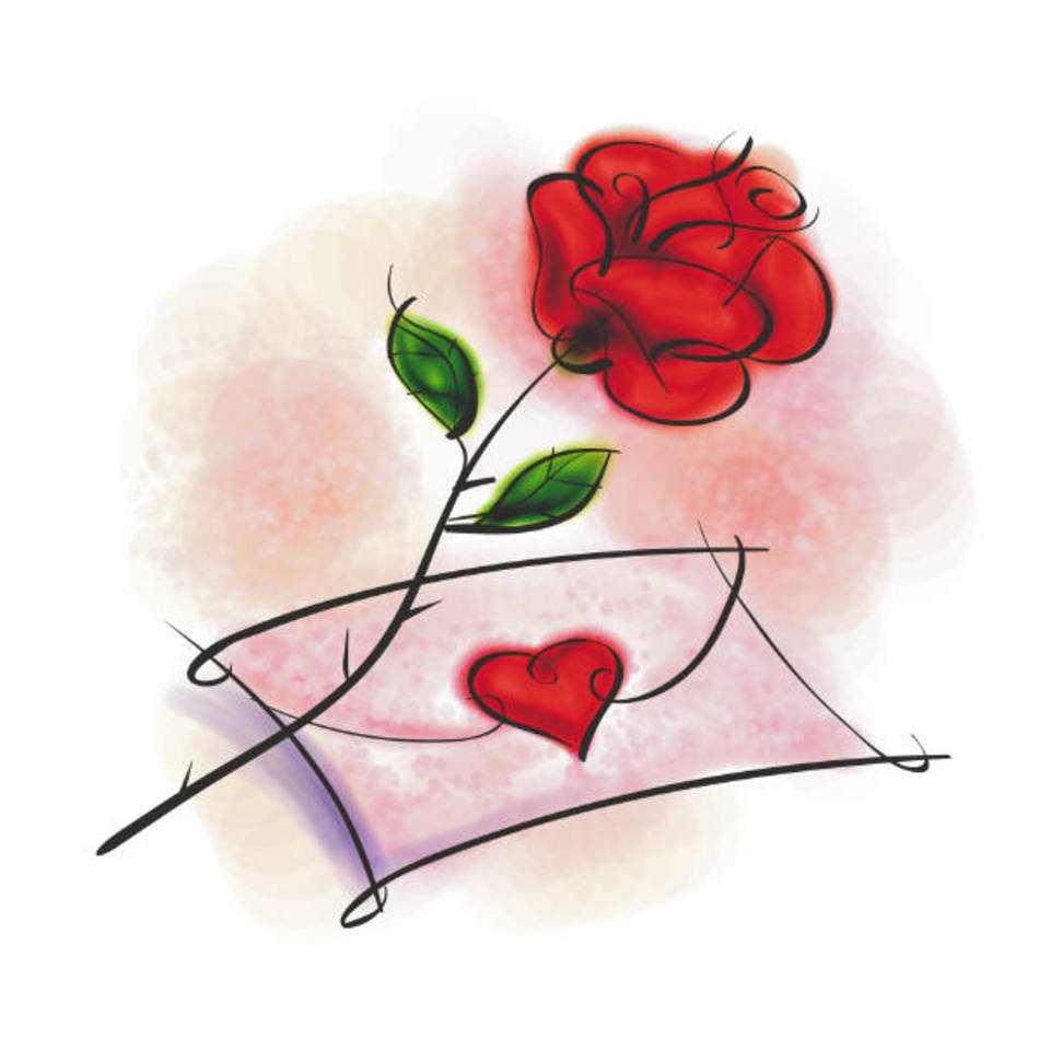 Rose Clip Art N37
