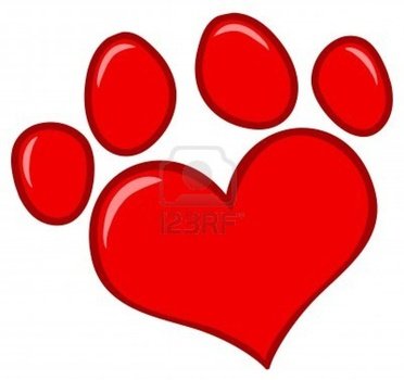 Pet Paw Print Tattoo