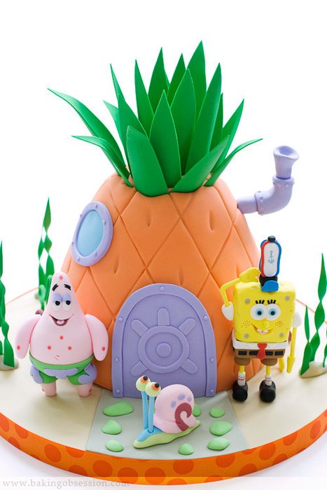 Spongebob Pineapple Cake
