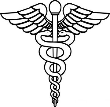 Caduceus Medical Symbol N3