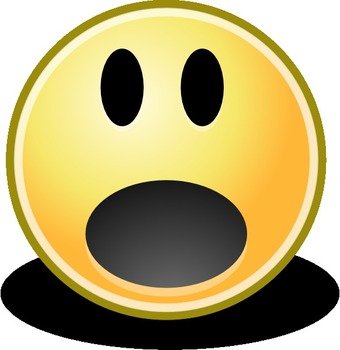 Surprised Face Clip Art N10