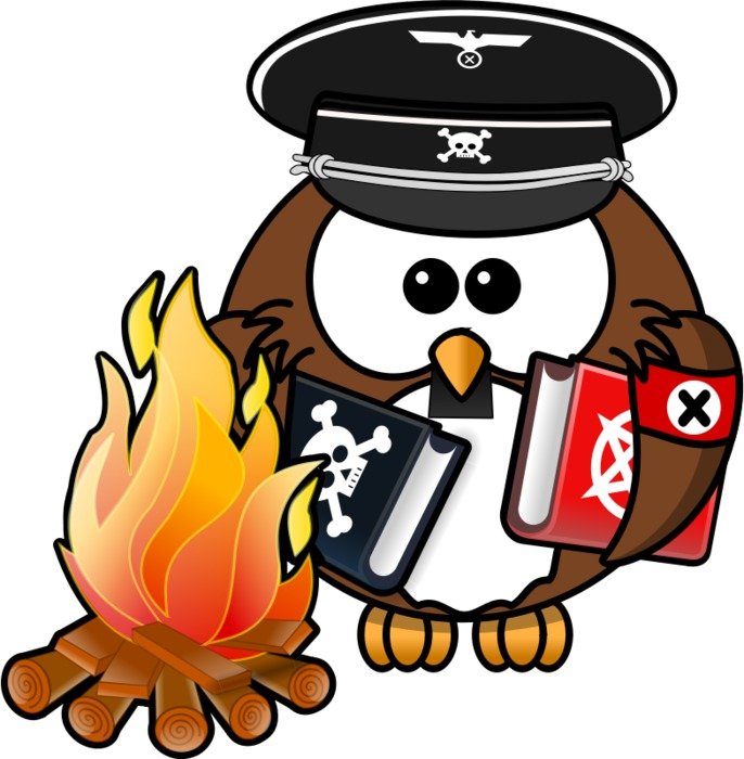 Owls On Books Clip Art N2