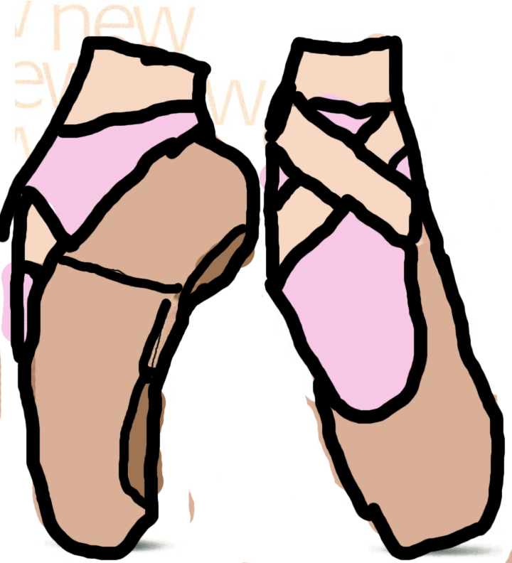 Featured image of post Animated Pointe Shoes Cartoon They have to be tight so as not to let the feet slide down to the floor when the ballerina is on a rise