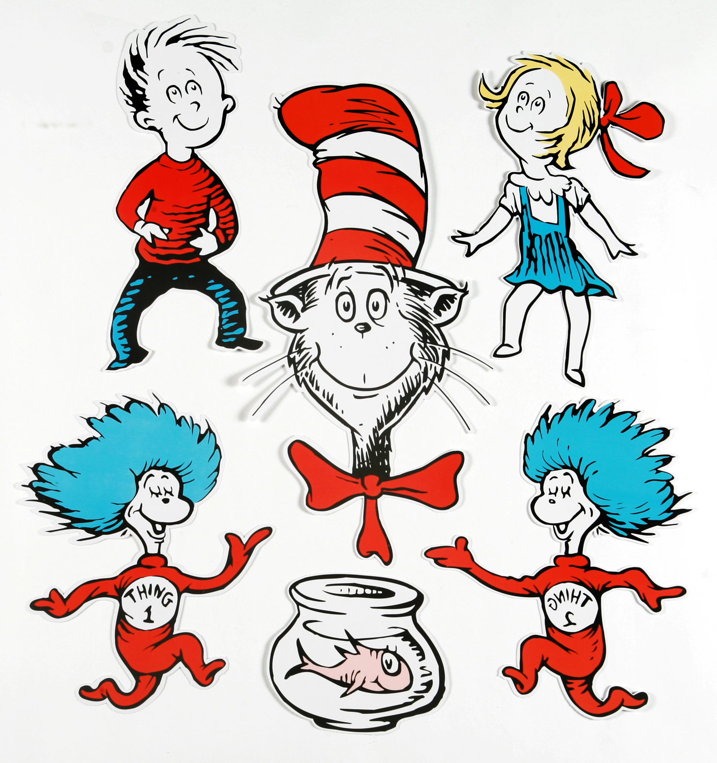 Dr Seuss all Characters drawing free image download