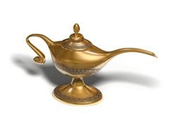 Aladin's golden lamp