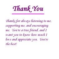 Thank You Friend Quotes