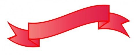 Red Ribbon Banner drawing