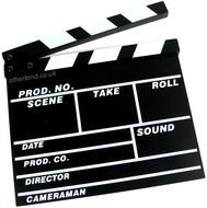 Movie Clapper Board drawing