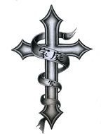 Cross Tattoo Designs N10