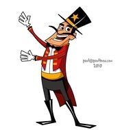 Cartoon Circus Ringmaster N2
