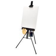 Artist At Easel Clip Art drawing