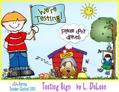 School Testing Clip Art