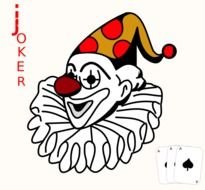 Joker Card Clip Art N4