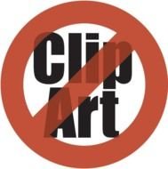 No Clip Art, forbidding sign