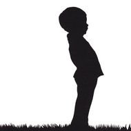 Little Boy Silhouette N2